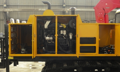 Двигатель Donfeng Cummins установленный на самоходный сварочный агрегат TRYBERG TWM-180
